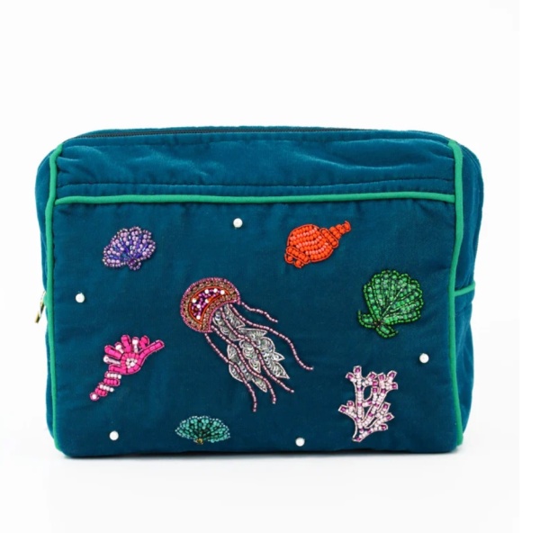 My Doris Blue Sea Theme Make Up Bag